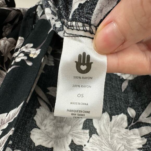 Spiritual Gangster Womens Maya Floral Kimono Swim Coverup Sz OS | Flowy Layers - Picture 12 of 15